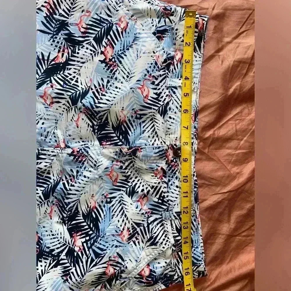 Christopher & Banks Women’s 12 Petite Flamingo Skirt - Picture 6 of 7